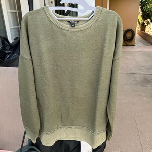 Green Crewneck Sweater